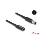 Cordon adaptateur USB Type-C™ femelle - DC HP 7,4x5,0mm mâle