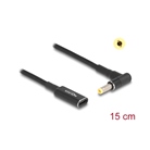 Cordon adaptateur USB Type-C™ femelle - DC HP 4,8x1,7mm mâle