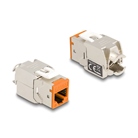 Lot de 8 modules Keystone RJ45 Cat.6a DELOCK Femelle