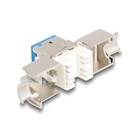 Lot de 8 modules Keystone RJ45 Cat.6a DELOCK Femelle