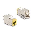 Lot de 8 modules Keystone RJ45 Cat.6a DELOCK Femelle