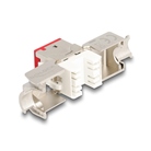 Lot de 10 modules Keystone RJ45 Cat.6a DELOCK Femelle