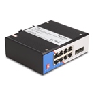 Switch Ethernet 10 ports Gigabit DELOCK fixation rail DIN