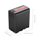 Batterie rechargeable SMALLRIG Type SONY BP-U60