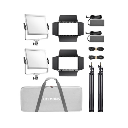 Kit 2 panneaux Led 60W RGBWW GODOX LP600R Litemons