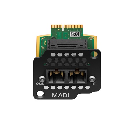 Carte MADI optionnelle pour système Spectera Sennheiser