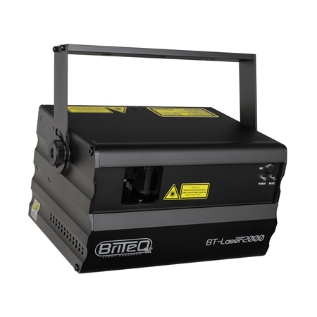 Briteq BT-LASER2000RGB - laser 2W RGB DMX et ILDA