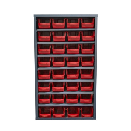 Armoire de rangement VISO sans porte 7 tablettes