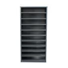 Armoire de rangement VISO sans porte 9 tablettes