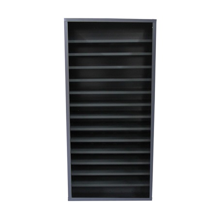 Armoire de rangement VISO sans porte 13 tablettes