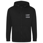 Sweat zip capuche Hoodie Be1st Pro ''LIGHT CREW'' Noir - Taille S