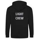 Sweat zip capuche Hoodie Be1st Pro ''LIGHT CREW'' Noir - Taille S