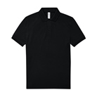 Polo en coton B&C My Polo 180 - Noir - Taille S