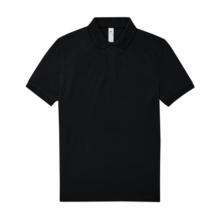 Polo en coton B&C My Polo 180 - Noir - Taille S