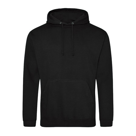 Sweat à capuche Hoodie Just Hoods AWDis College - Noir - Taille S