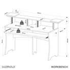 Station De Travail GLORIOUS Workbench Black