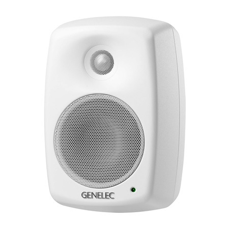 Genelec 4420AW - enceinte DANTE/PoE 4'' + 0,75'' blanche 2 x 50W