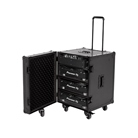 UDG 91101 BL - Flight case à trolley pour 4 lecteurs / mixeurs DJ