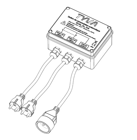 TYVA Dual EX 16A - Doubleur de batterie POWERCASE-E2