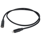 Cordon adaptateur DAP Lightning - MiniJack 3,5mm Stéréo Femelle - 75cm