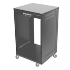 Rack métal de studio 19'' sur roulettes Power Studio PSR-16 - 16U