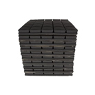 Foam250 - Pack de 10 mousses acoustiques adhésives - gris foncé