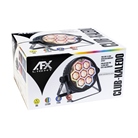 Par led slim 7 x 10W RGBW AFX Light Club Kaledo