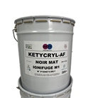 Peinture KETY Ketycryl AF ignifugeante M1 Noir Mat - 5Kg 