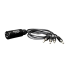 Soundtools CAT TAILS - boitier etherCON vers 4 x jack 6,35 mâles