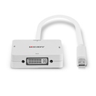 Adaptateur Mini DisplayPort/Thunderbolt mâle - HDMI/DVI-D/VGA femelle