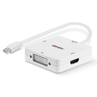 Adaptateur Mini DisplayPort/Thunderbolt mâle - HDMI/DVI-D/VGA femelle