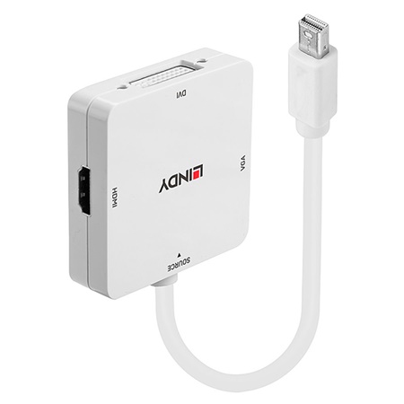 Adaptateur Mini DisplayPort/Thunderbolt mâle - HDMI/DVI-D/VGA femelle